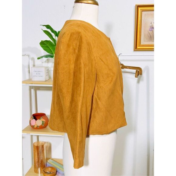 Light Brown Soft R&K Lightweight Blazer - Picture 5 of 5